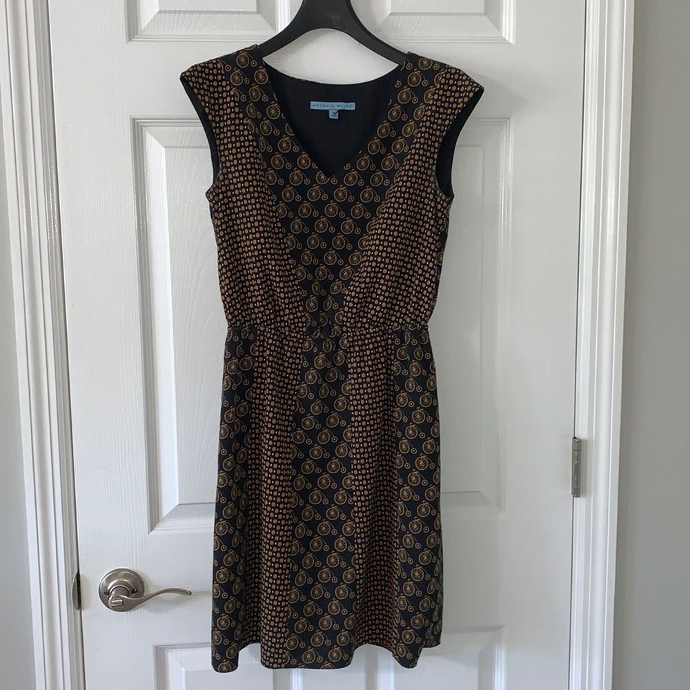 Antonio Melani Bicycle Print Dress